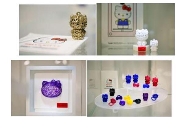 Shanghai Mart Hello Kitty 3D Print Concept Store opening